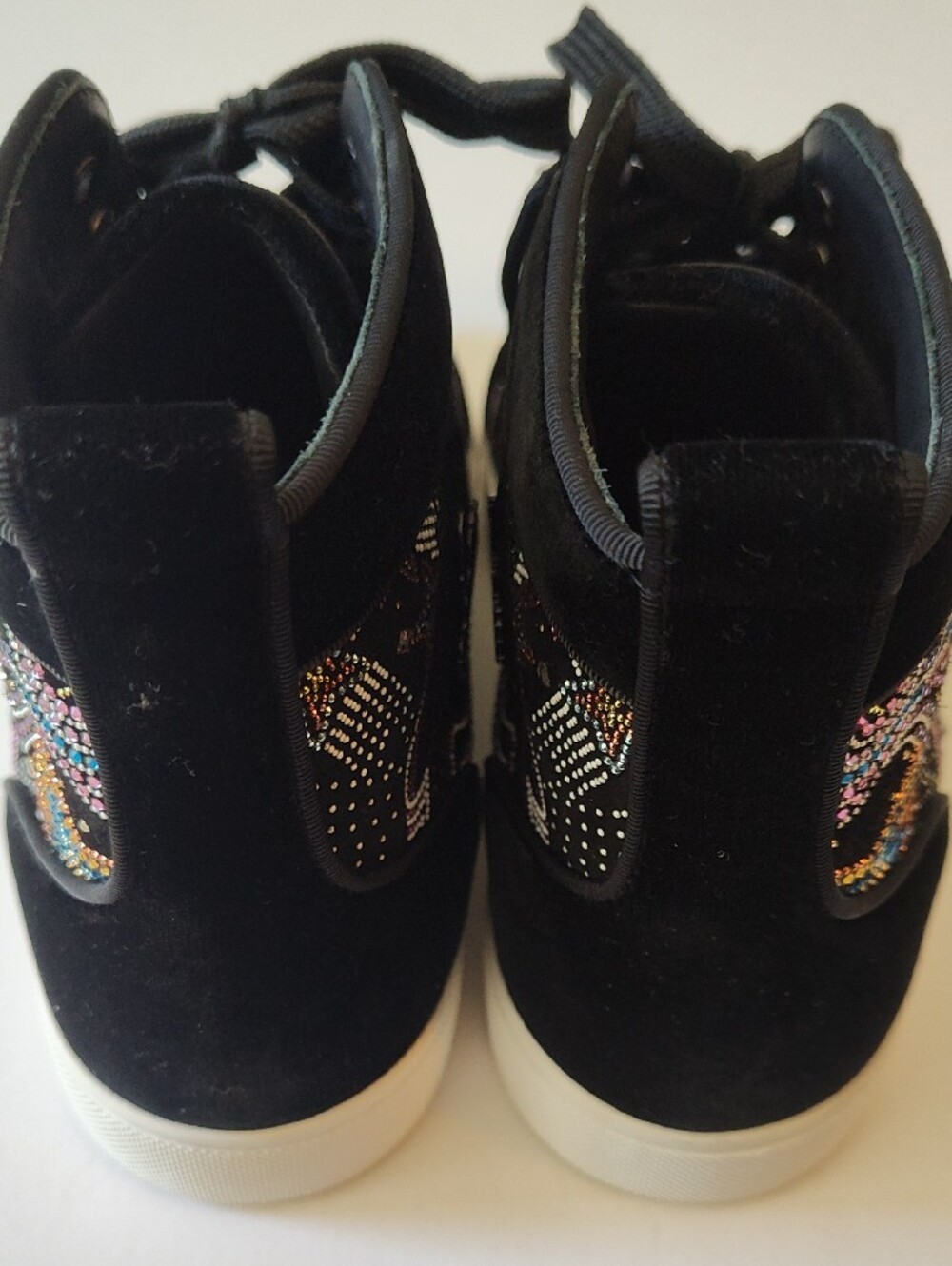 CHRISTIAN LOUBOUTIN Paris "Starlight" High-Top Men's Sneakers Size 9 US 42 - Picture 7 of 15